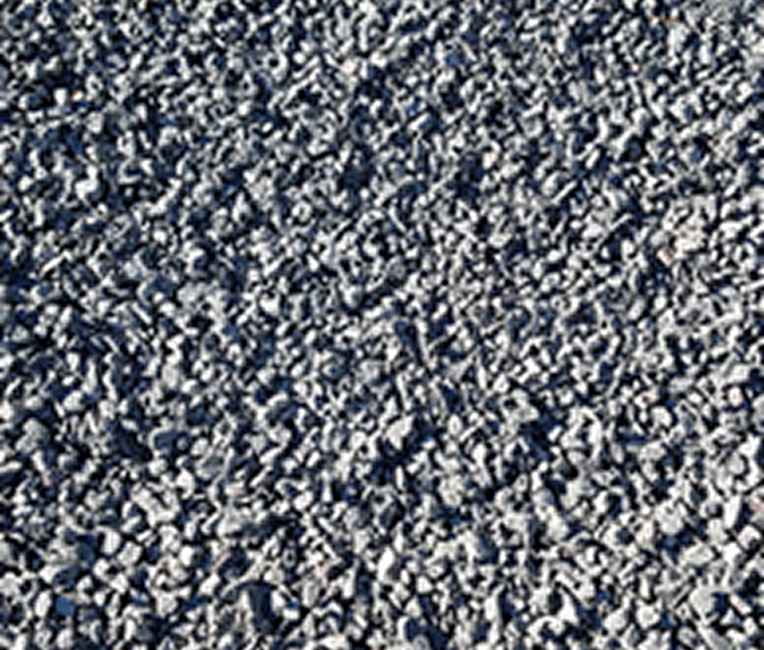 Loose gravel surface pattern