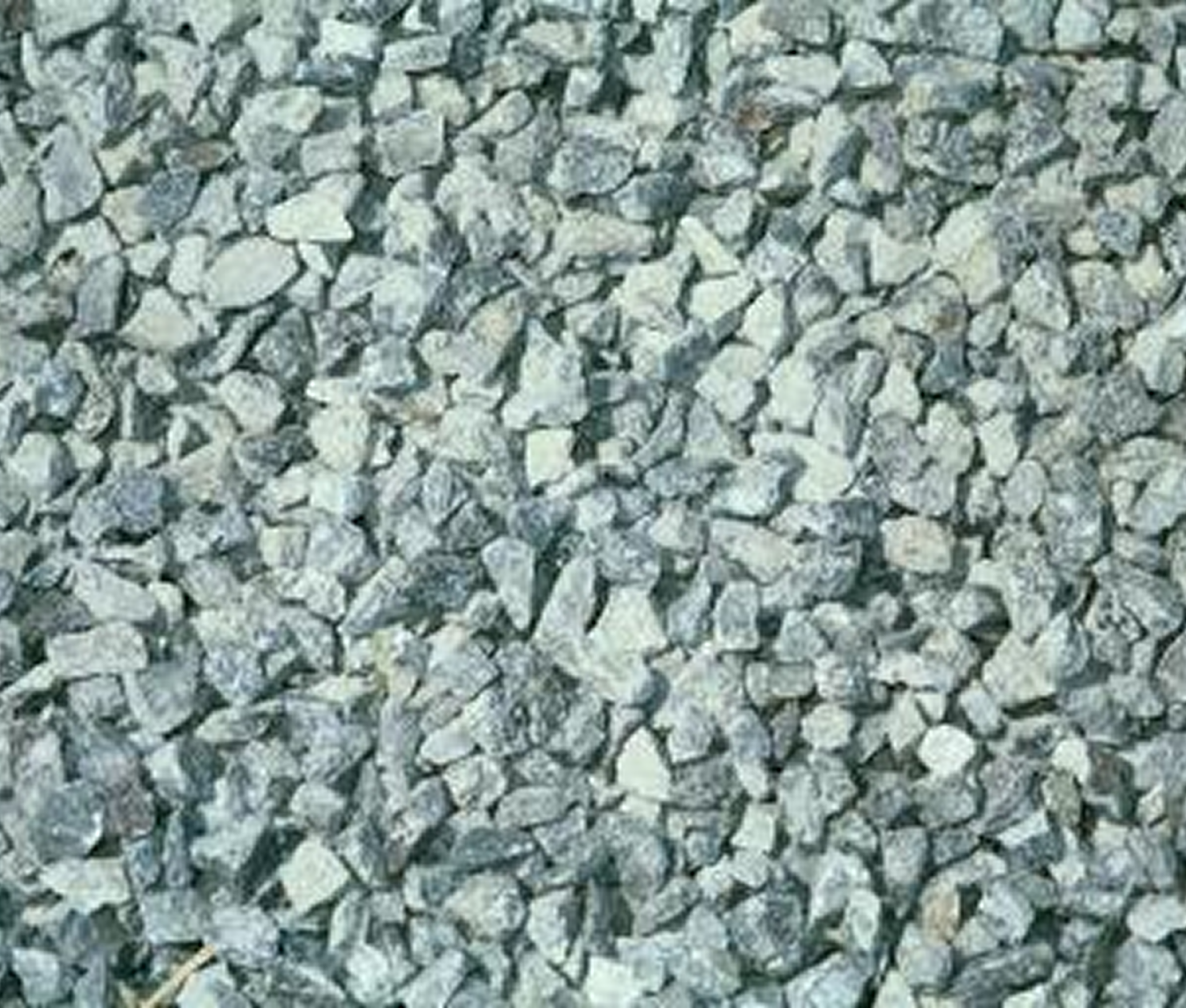 Textured surface of small gravel rocks
