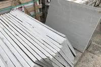 Construction materials on site