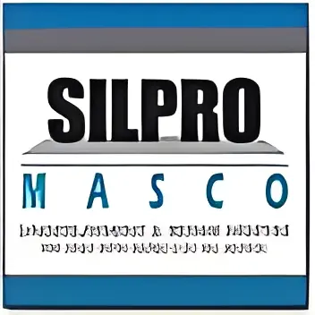 SILPRO MASCO with decorative text