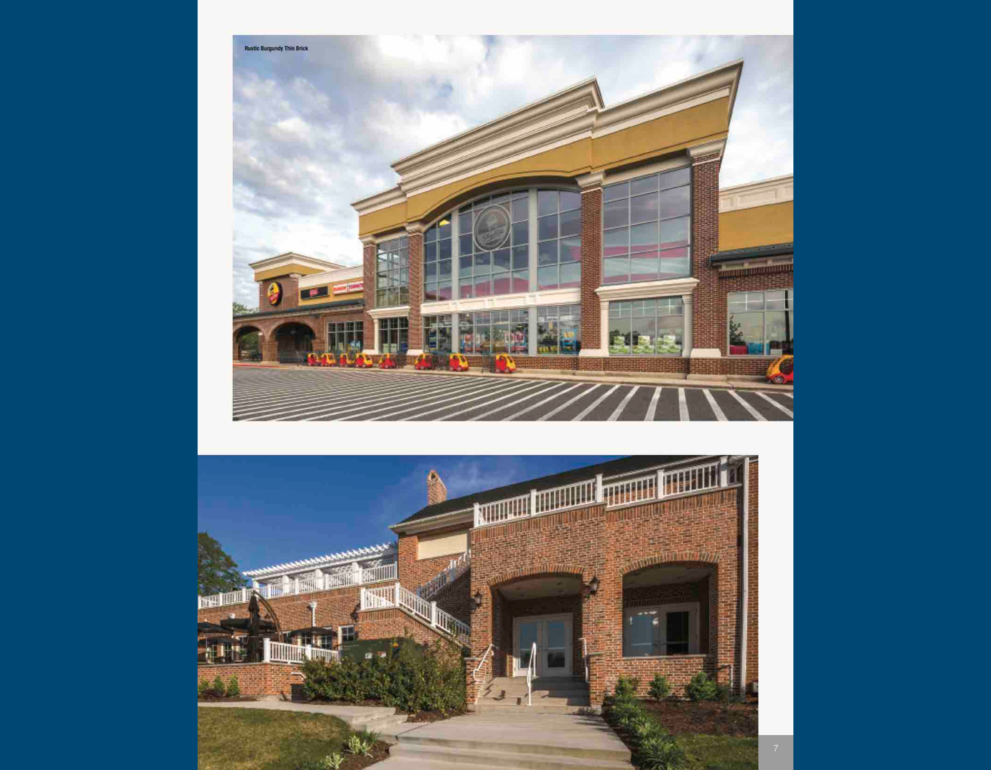 Modern commercial building exterior