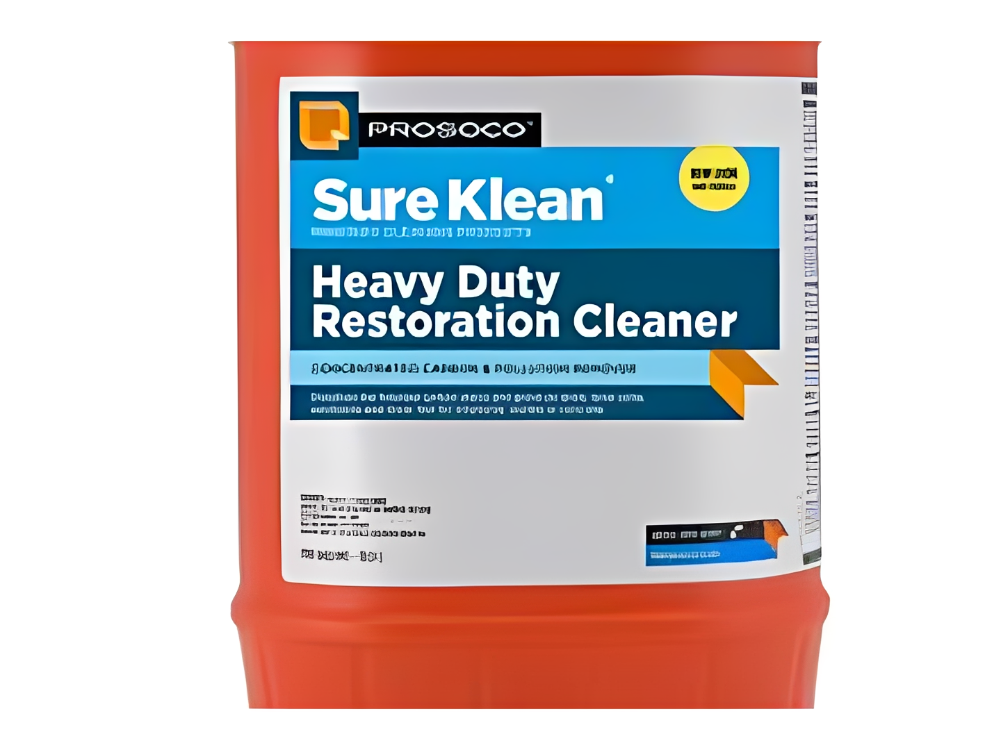 Heavy duty restoration cleaner packaging