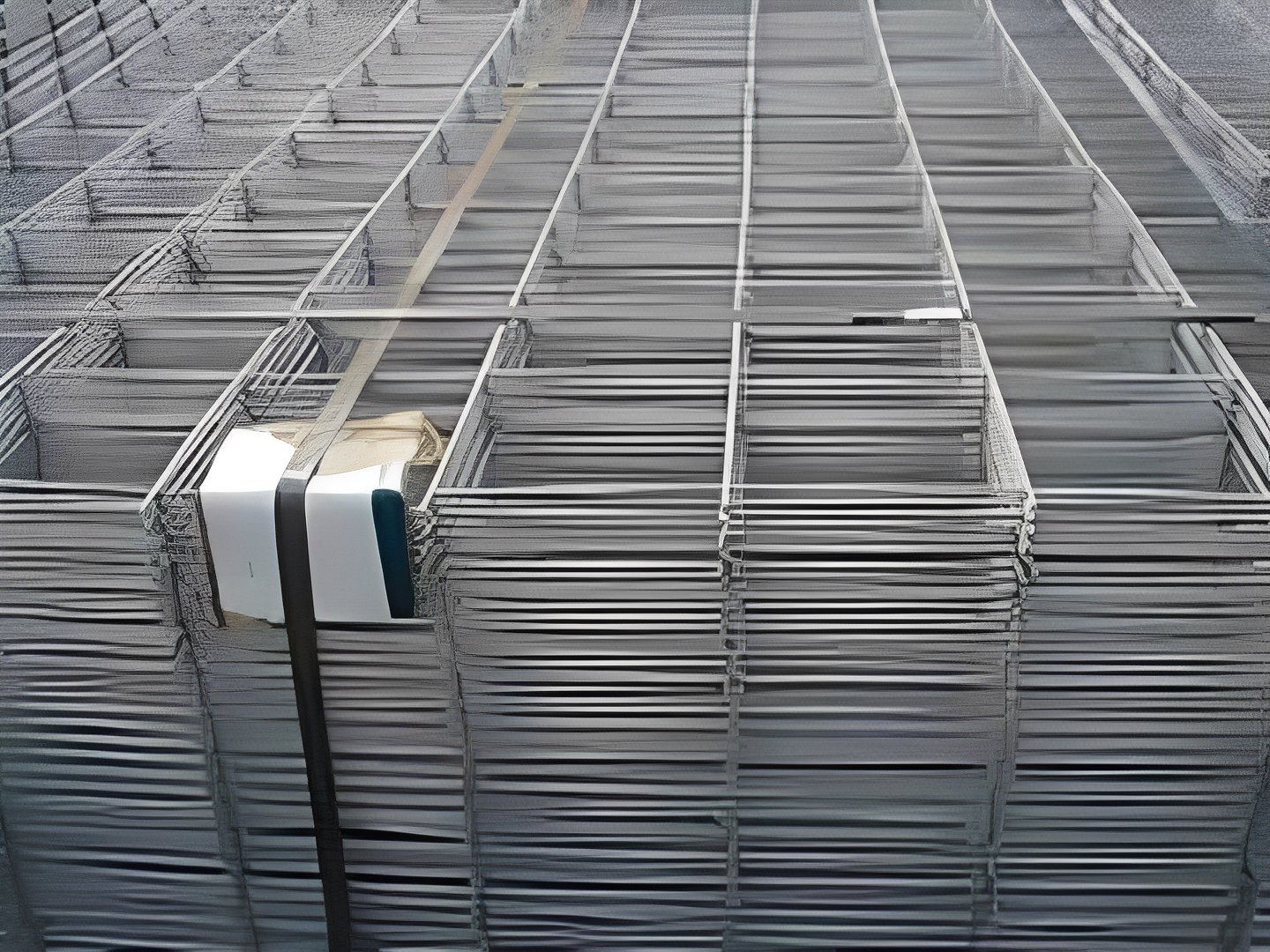Industrial metal mesh panels