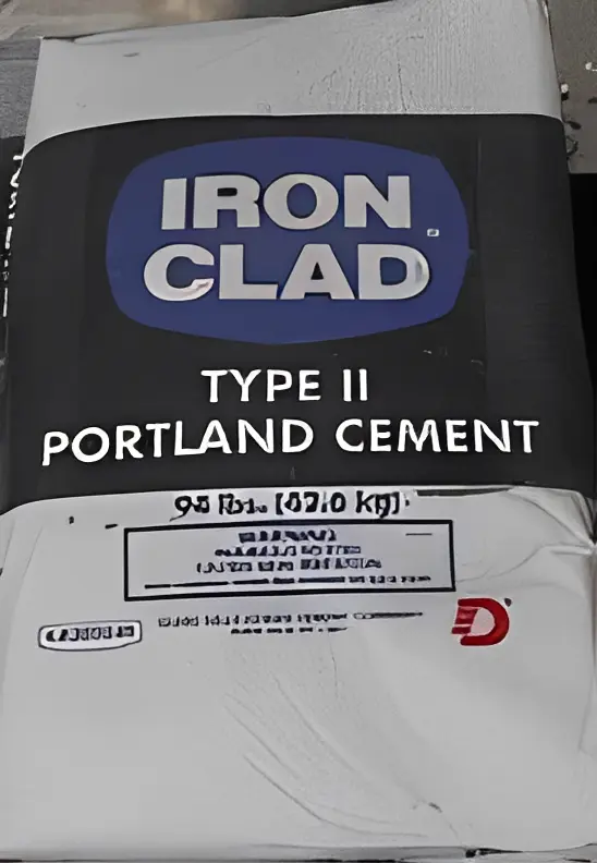 Portland cement product label