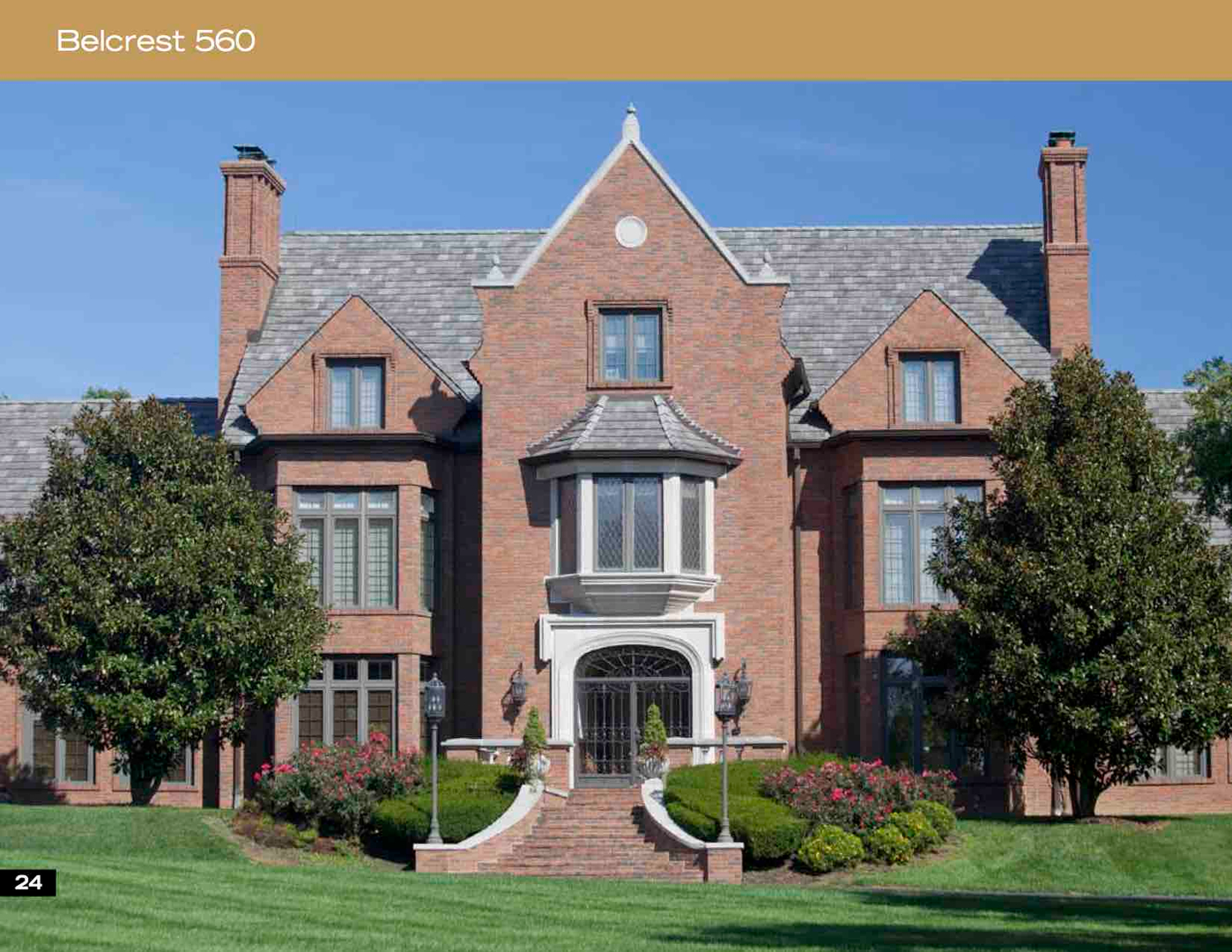 Large house with classic architecture