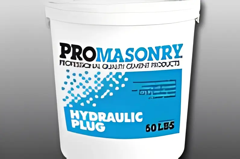 Promasonry branding on product container