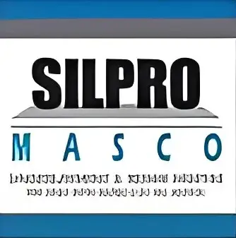 Silpro Masco logo with blue bars