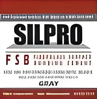 SILPRO eye chart with red borders