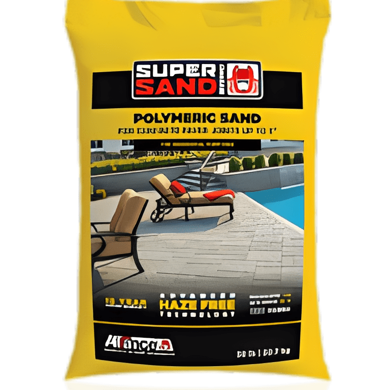 Super Sand packaging with pool image