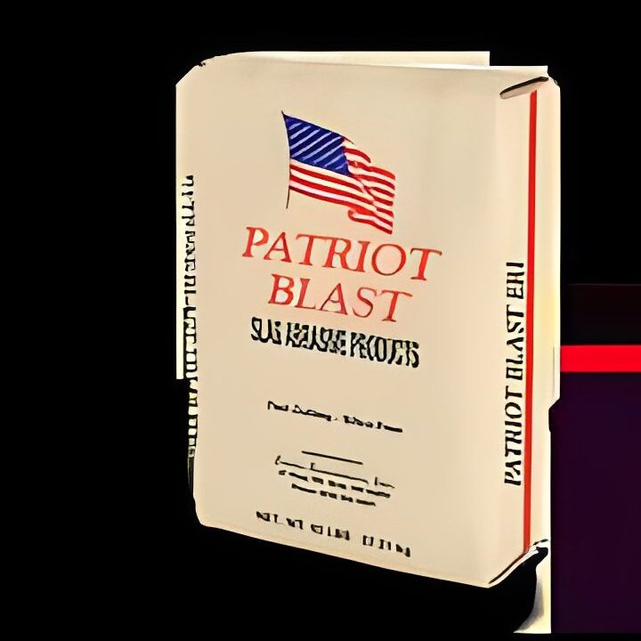 Book with American flag cover